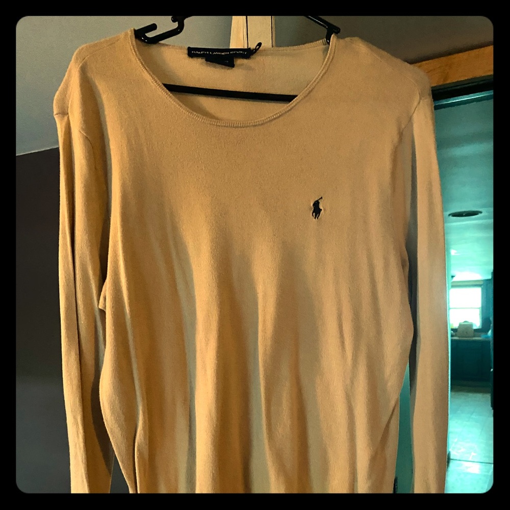 Cream Ralph Lauren sweater